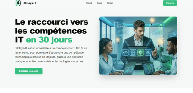 30Days-IT, Apprendre l'informatique en 30 jours